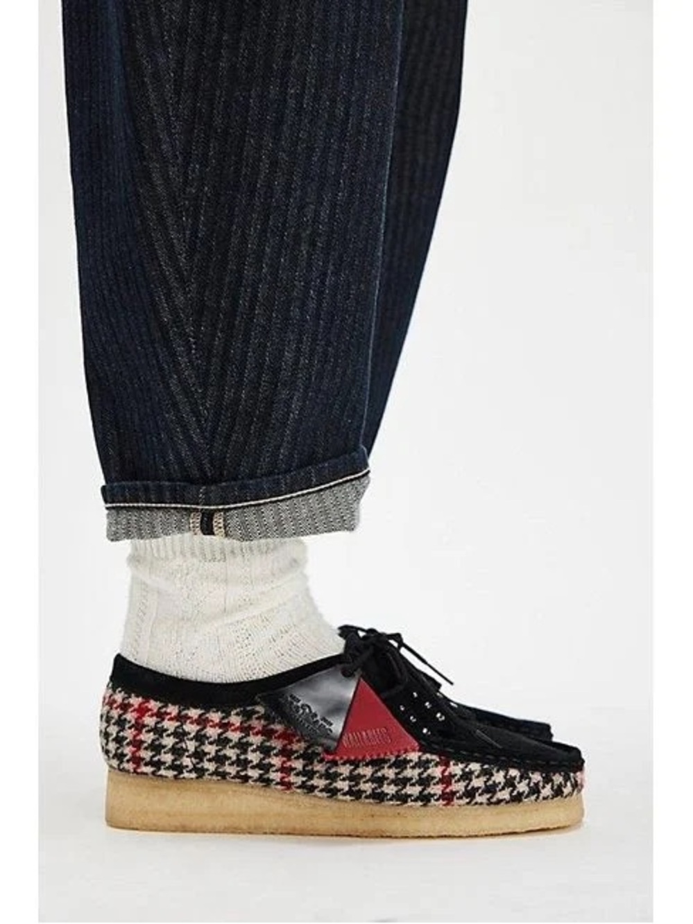 Clarks Harris Tweed Wallabees